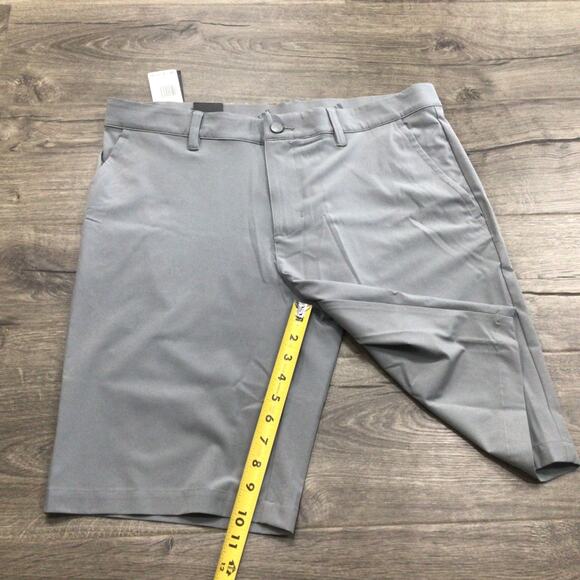 Adidas Mens Ultimate365 Golf Shorts Grey Size 34 4 Way Stretch 10 Inch Inseam - Picture 5 of 6